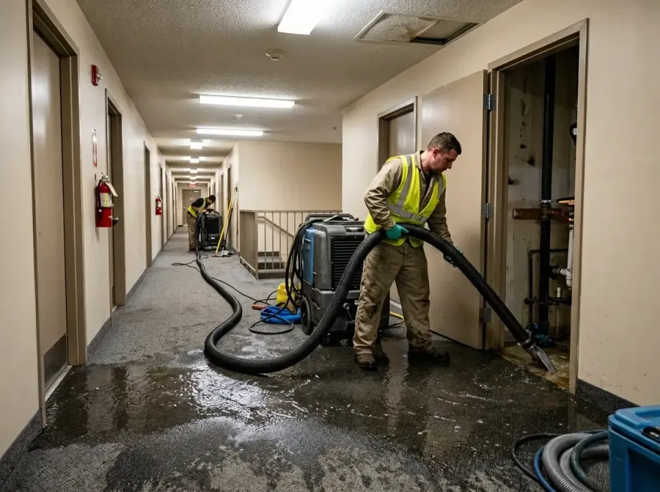 multi-unit-apartment-hallway-f-005 — frequently asked questions, Emergency Burst Pipe Water Extraction & Removal in Lanham,…